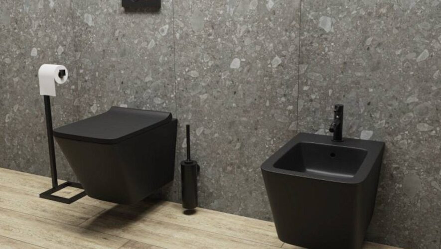 Bidet, bidetta i toaleta myjąca w łazience